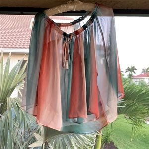 Anthropologie sheer top